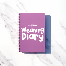 Load image into Gallery viewer, Baby Weaning Diary & Journal - Colours