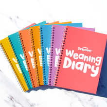 Load image into Gallery viewer, Baby Weaning Diary & Journal - Colours