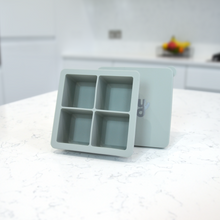 Load image into Gallery viewer, Itsy Silicone Snack + Store Tray (Cool Grey)