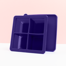 Load image into Gallery viewer, Itsy Silicone Snack + Store Tray (Purple)