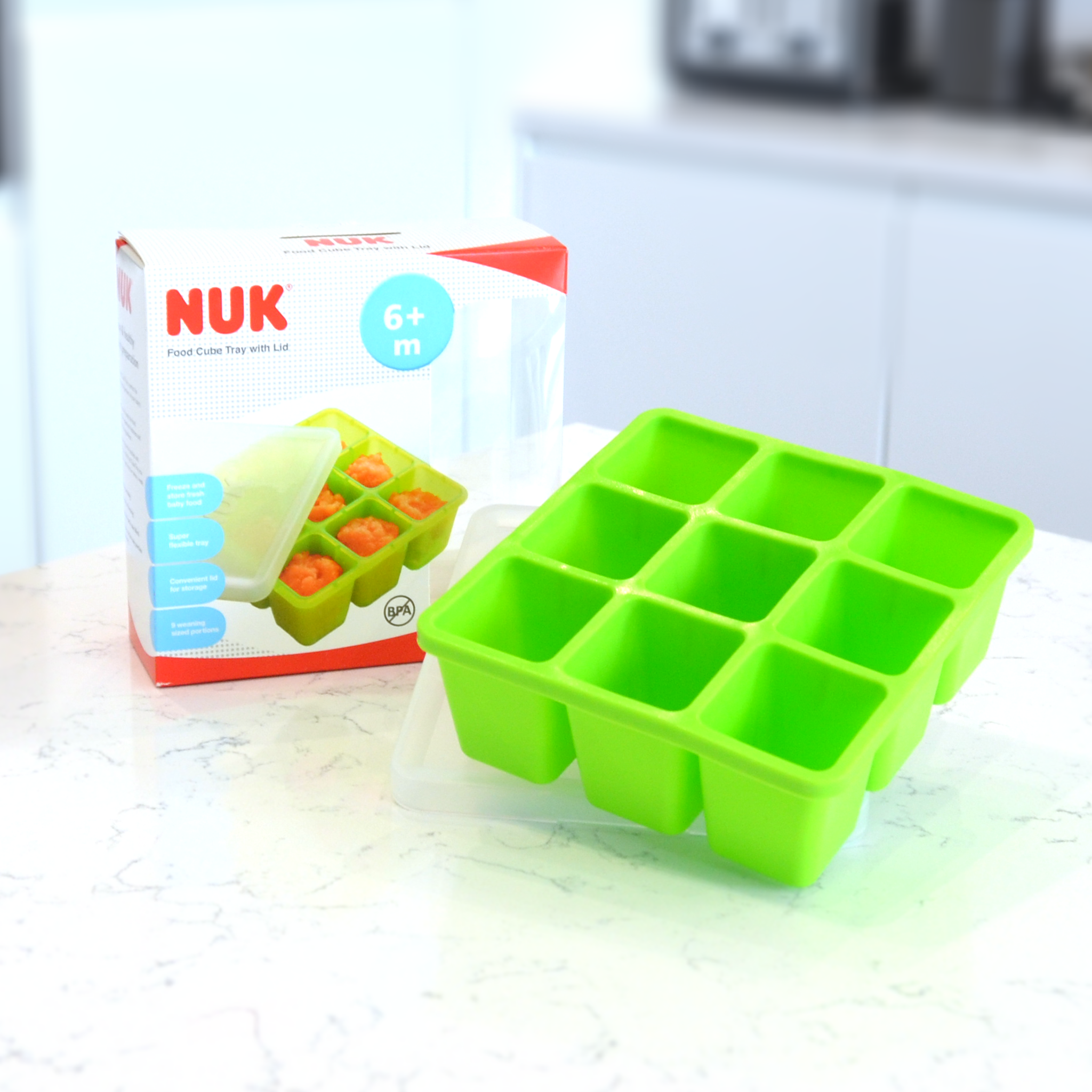 Nuk ice online cube tray
