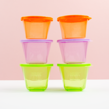 Load image into Gallery viewer, NUK Stackable Pots 6 Pack
