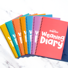 Load image into Gallery viewer, Baby Weaning Diary &amp; Journal - Colours
