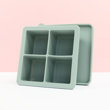 Load image into Gallery viewer, Itsy Silicone Snack + Store Tray (Cool Grey)
