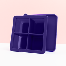 Load image into Gallery viewer, Itsy Silicone Snack + Store Tray (Purple)
